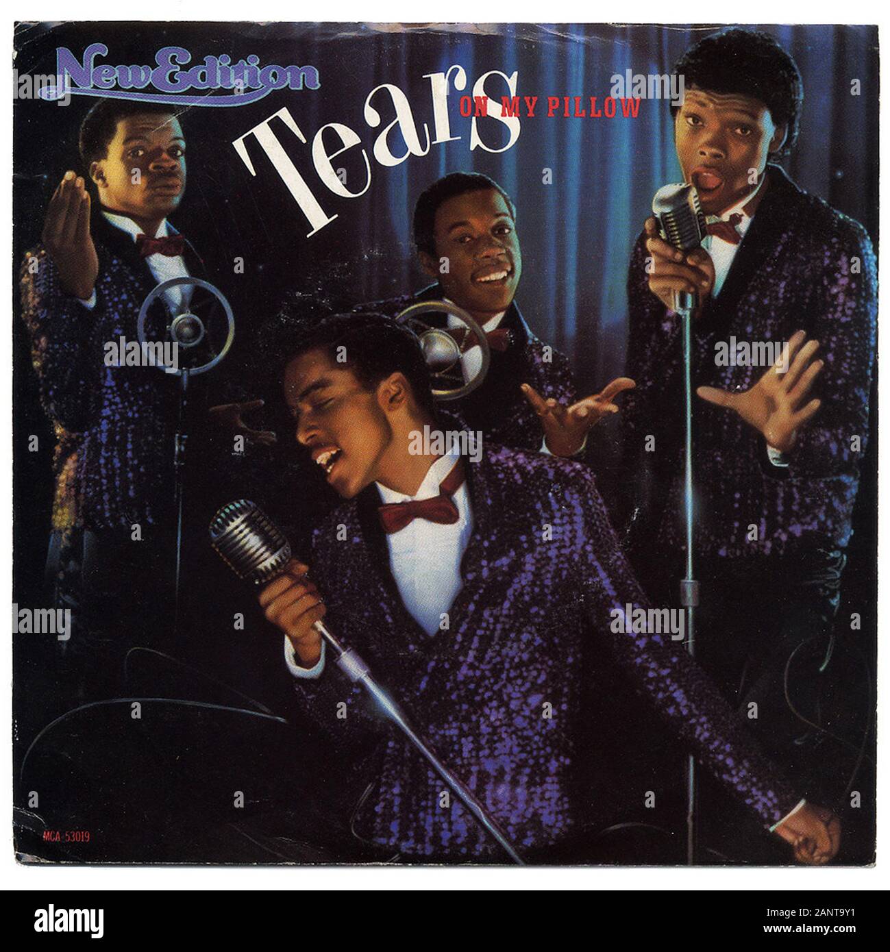 Nuova edizione - lacrime sul mio cuscino - Classic vintage album in vinile Foto Stock