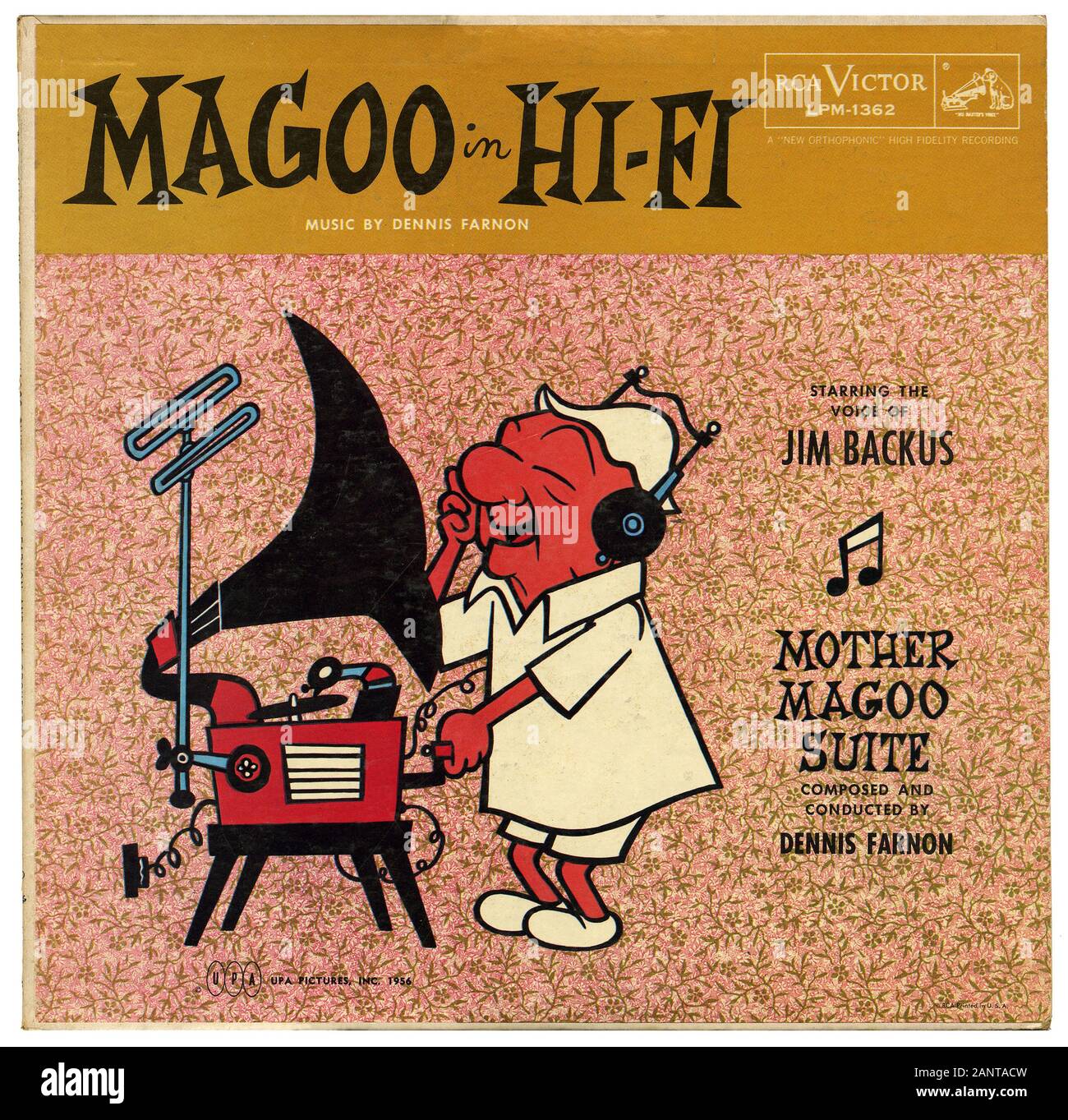 Magoo in Hi-Fi - Classic vintage album in vinile Foto Stock