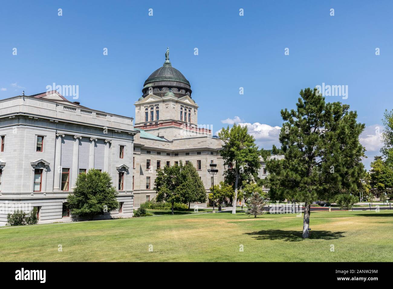 State Capitol Building, East Sixth Street, Helena, Montana, USA Foto Stock