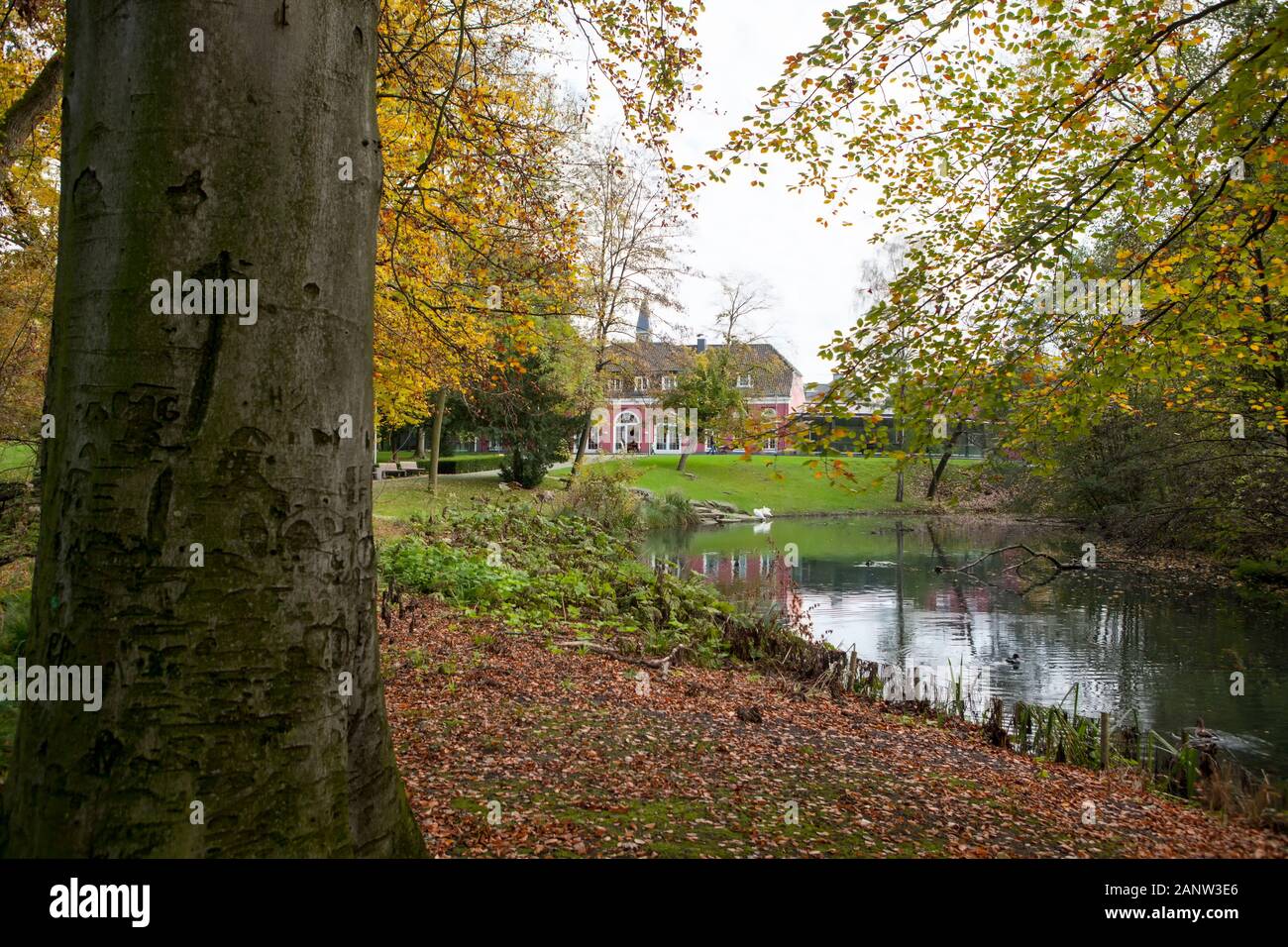 Schloss Oberhausen Castello, Oberhausen, Germania Foto Stock