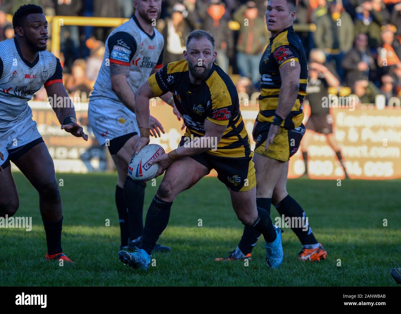 Paolo Mcshane di Castleford Tigers Foto Stock