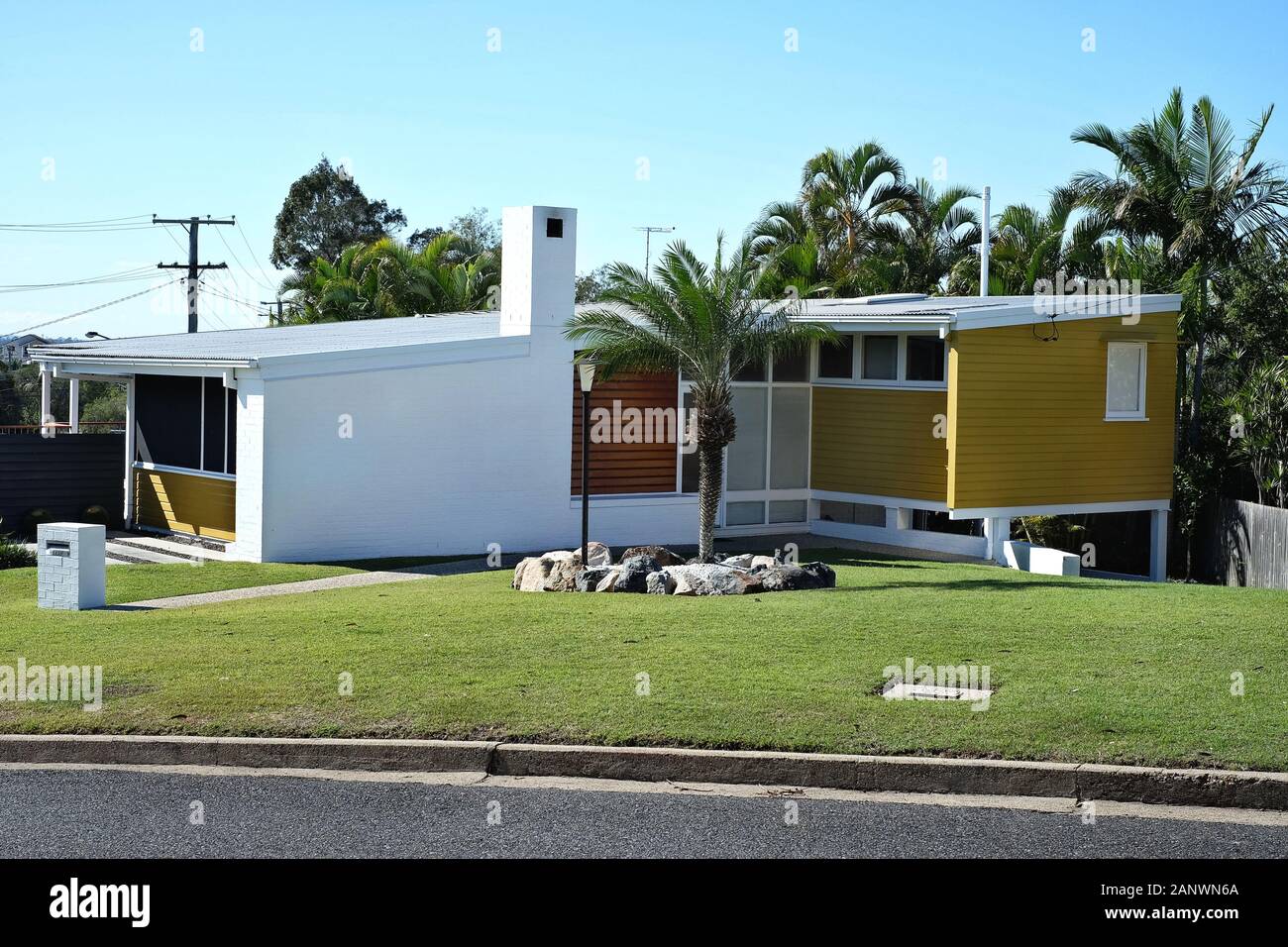 Eisenmenger House, Australian Modern, Carina, Brisbane Foto Stock