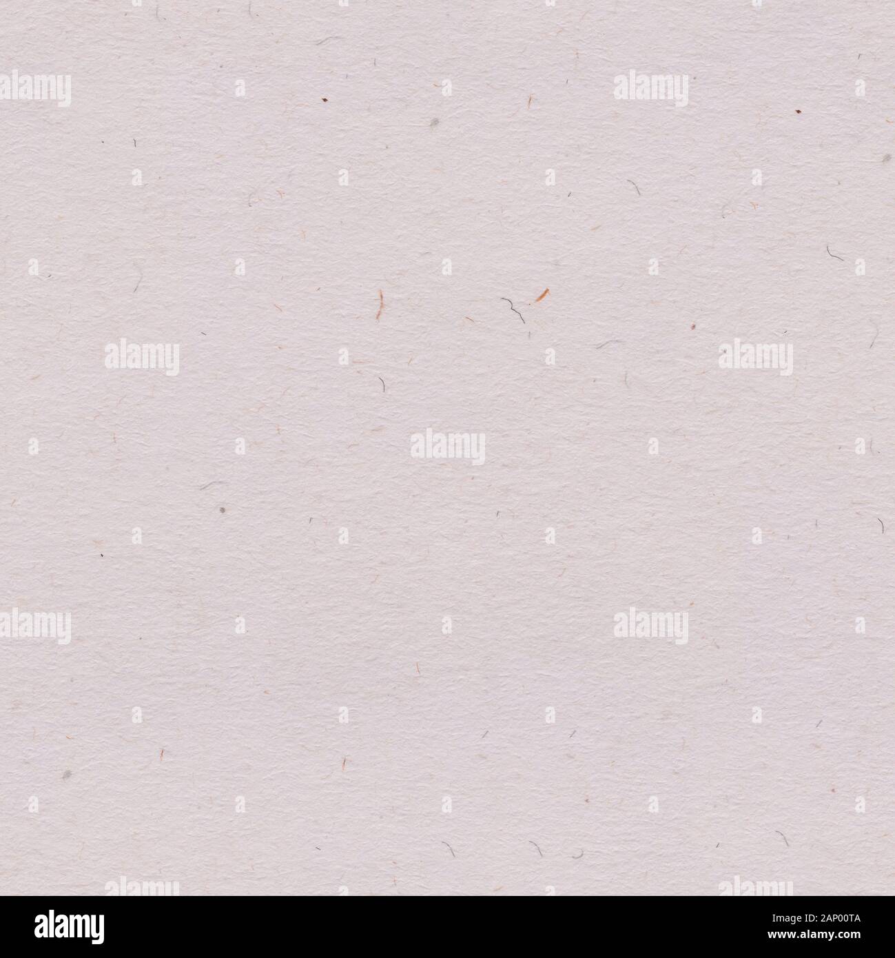 Sfondo bianco di modello di carta. Seamless texture quadrato, tile ready. Foto Stock
