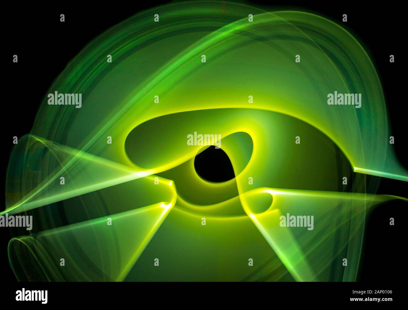 Immagine futuristica e potente ad alto impatto per uso decorativo aziendale e commerciale, camere d'albergo, ristoranti, uffici di amministrazione ecc. Foto Stock