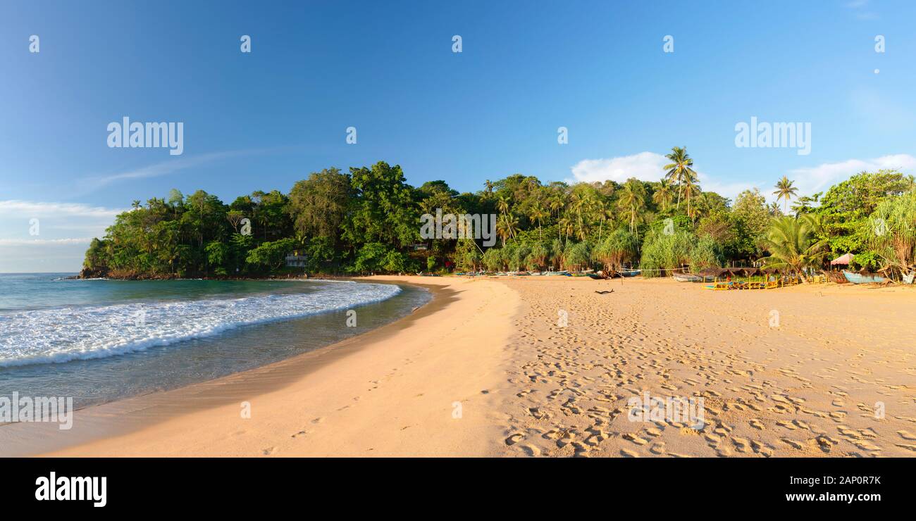 Talalla beach, a sud della provincia, Sri Lanka Foto Stock
