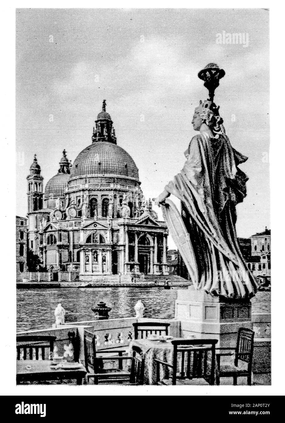 Fotografia Vintage: Venezia nel tardo 40ies, Veneto, Italia Foto Stock