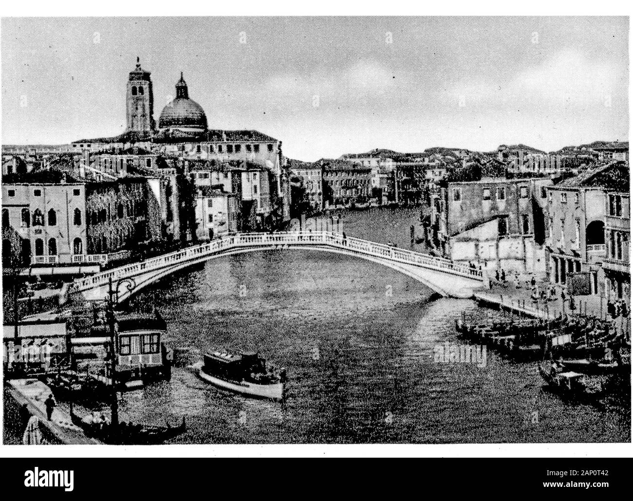 Fotografia Vintage: Venezia nel tardo 40ies, Veneto, Italia Foto Stock