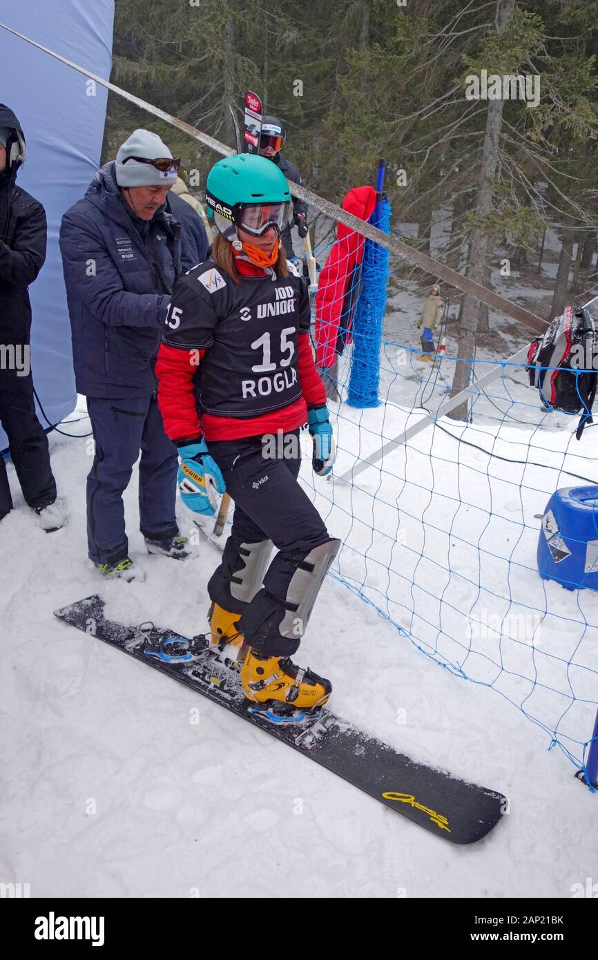 Coppa del mondo di snowboard immagini e fotografie stock ad alta  risoluzione - Alamy