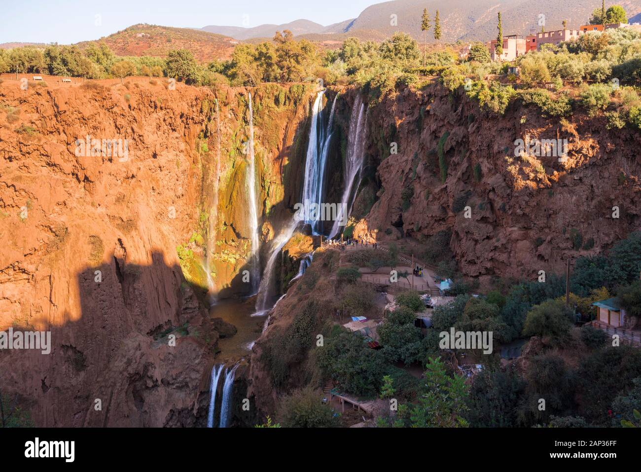 Cascata di Ouzoud vicino a Marrakech in Marocco Foto stock - Alamy