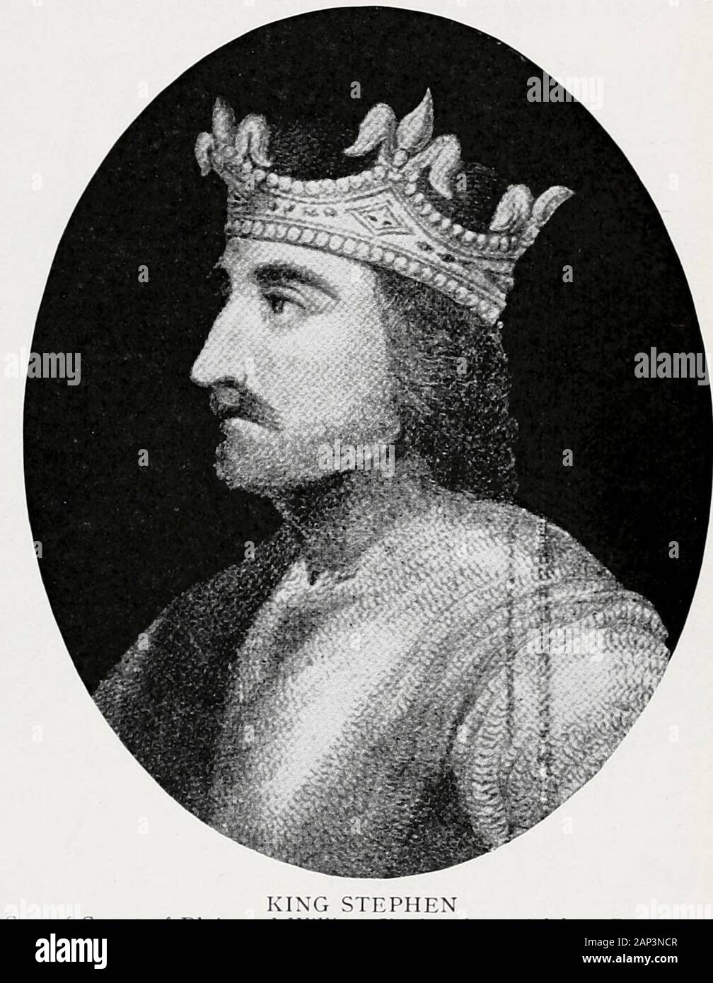Il re Stefano d'Inghilterra Foto Stock