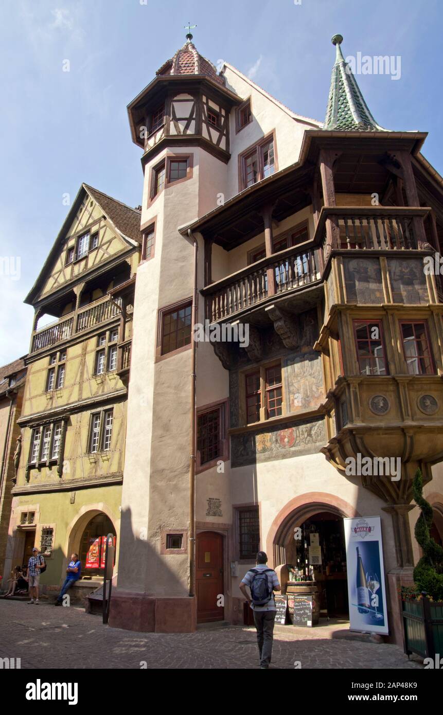 Maison Pfister Colmar Foto Stock