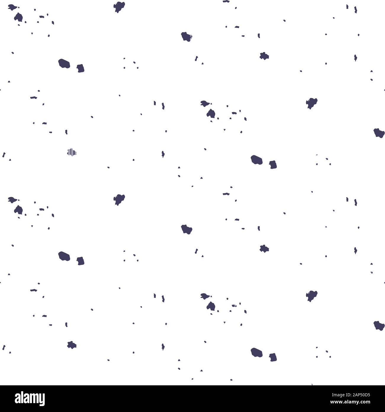 Forme astratte testurizzate motivo senza cuciture. Particelle di polvere vettore ripetizione sfondo per wrap, tessile e stampa design. Illustrazione Vettoriale