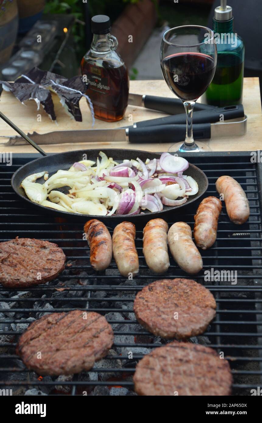 Cucina all'aperto, barbecue australiano, barbecue australiano Foto stock -  Alamy