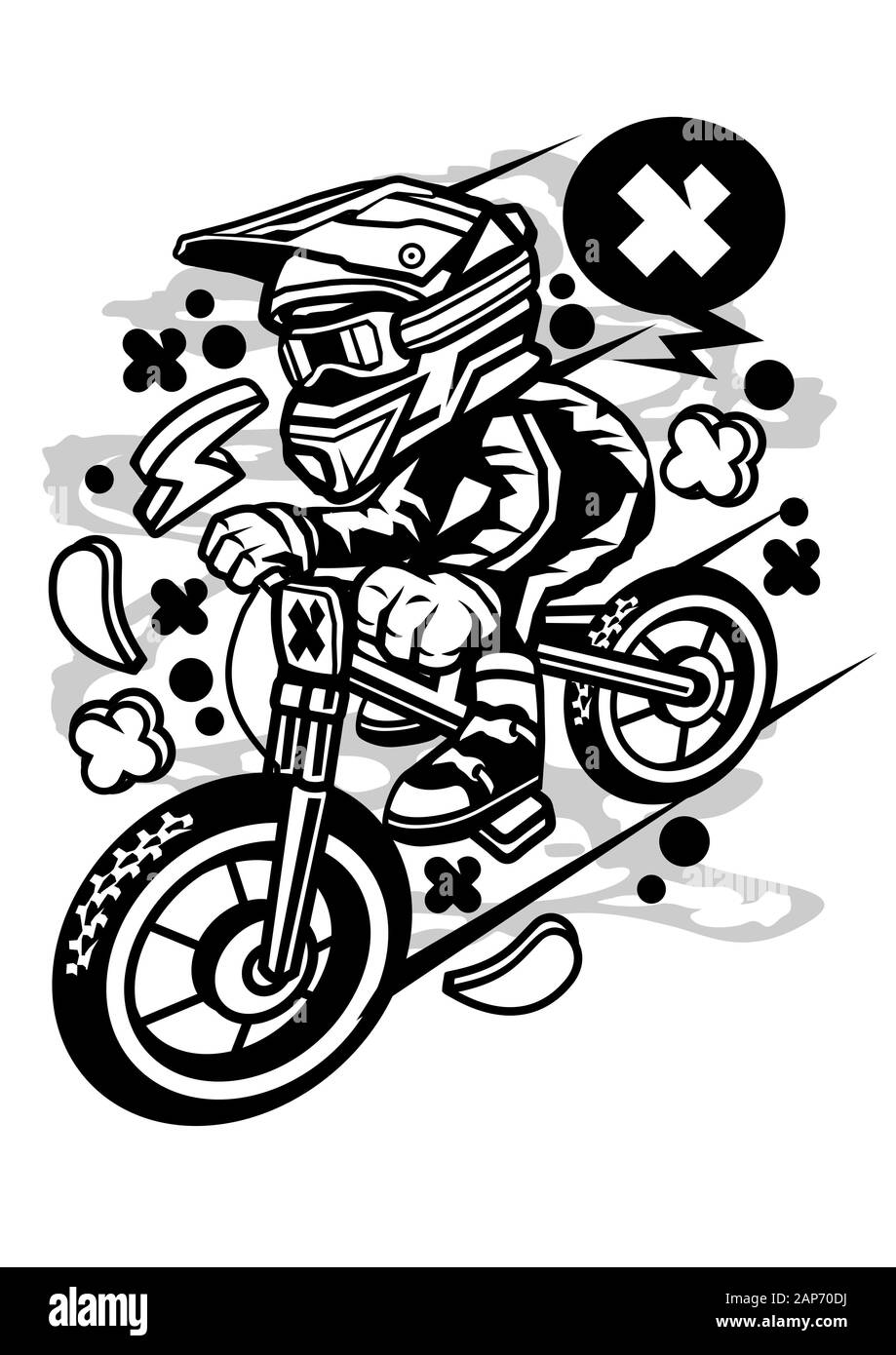 Divertente Creative Cartoon Caratteri File Vettoriali. Ti innamorerai di questi divertenti personaggi dei cartoni animati Foto Stock