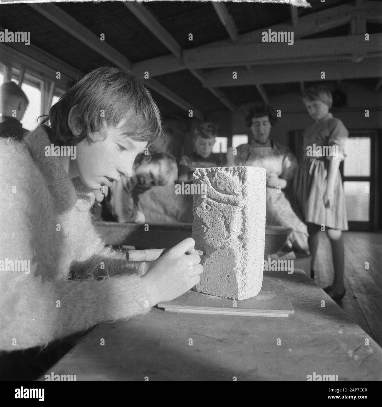 La modellazione di serie Data: 19 gennaio 1961 Foto Stock
