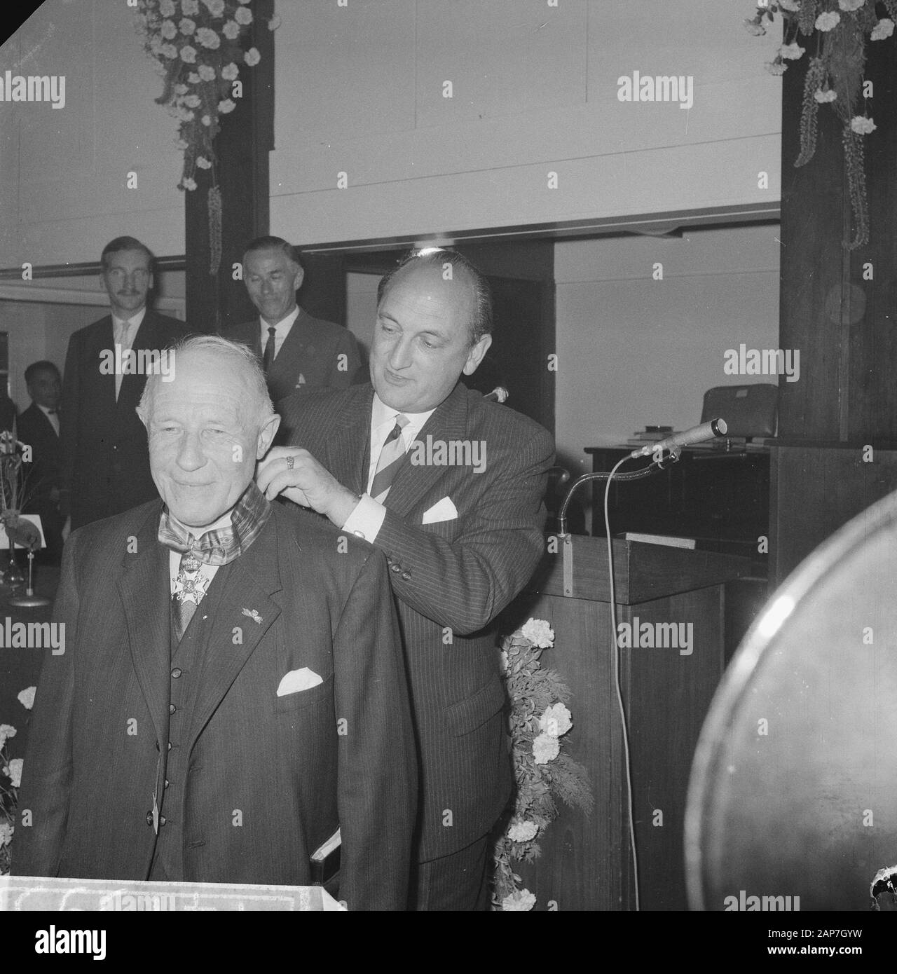 Commandeurschap per il Dottor Tilanus diritto Toxopeus Data: 19 luglio 1962 nome personale: Dott. Tilanus Foto Stock