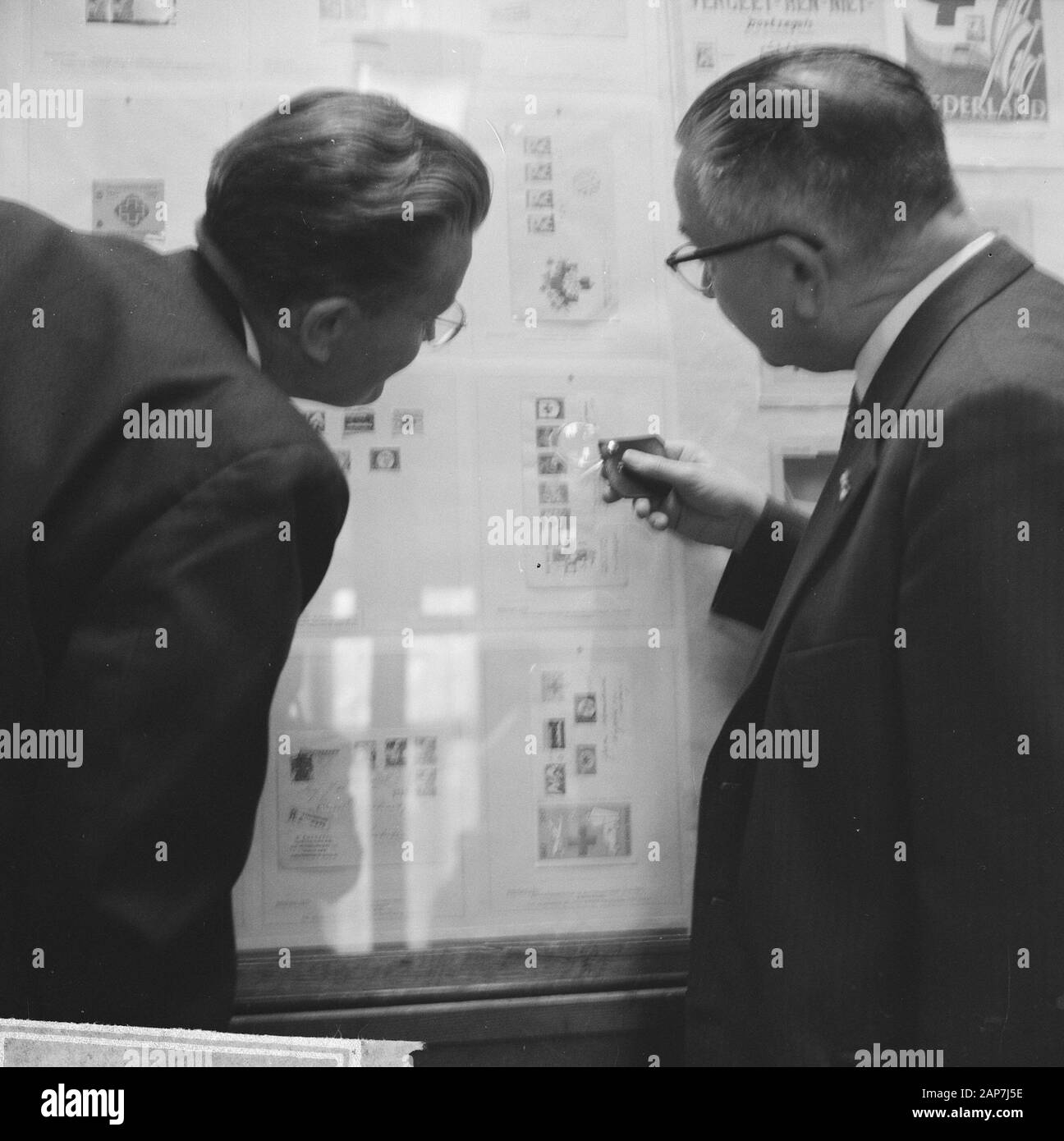 Timbro del Benelux mostra a L'Aia Data: Ottobre 22, 1962 Location: L'Aia, Zuid-Holland Parole chiave: timbri, mostre nome personale: BENELUX Foto Stock