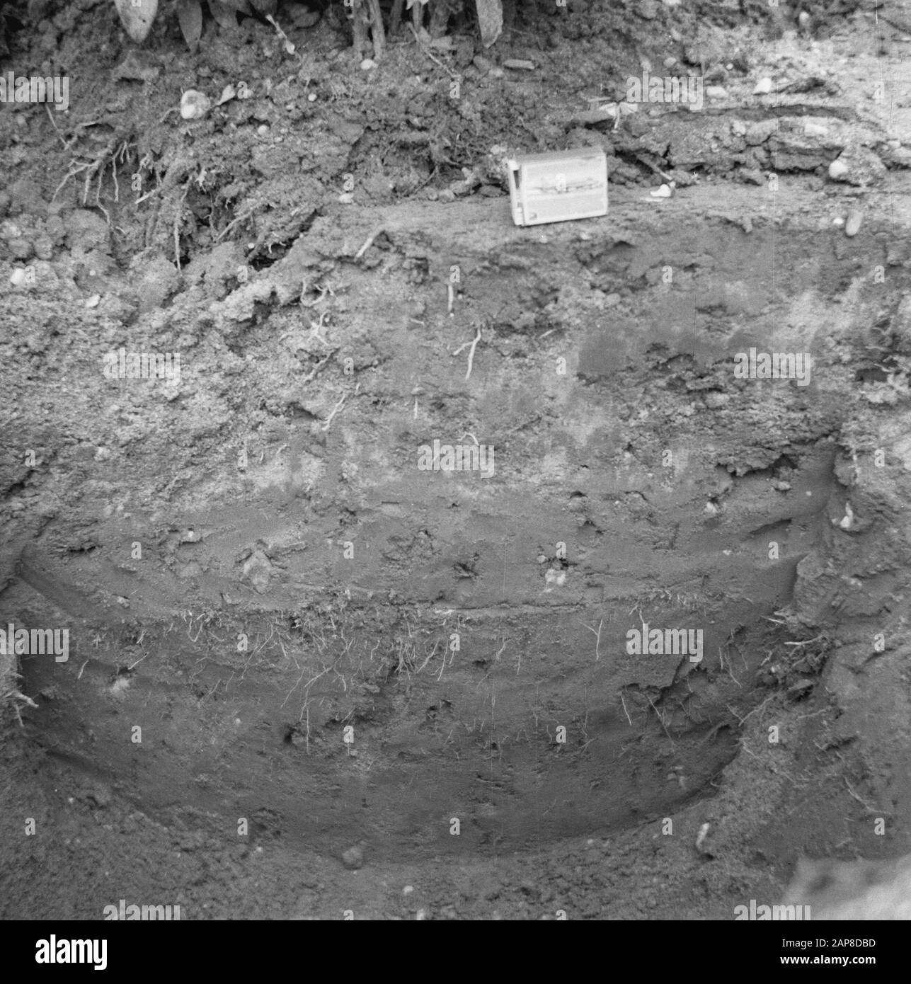 Profili di suolo, cantieri Data: Parole Chiave non date: Profili di suolo, cantieri Foto Stock