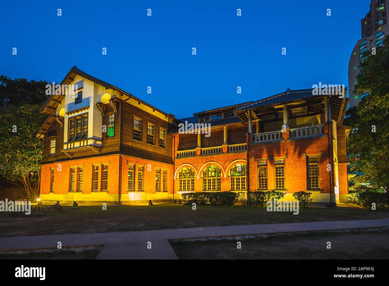 Beitou primavera calda Museum di Taipei, Taiwan Foto Stock