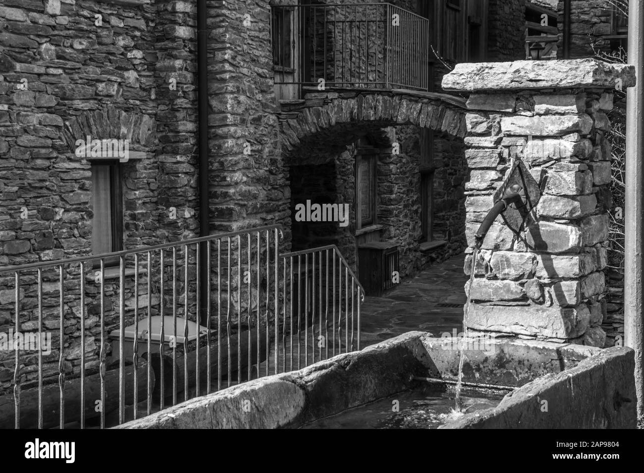 Aosta Foto Stock