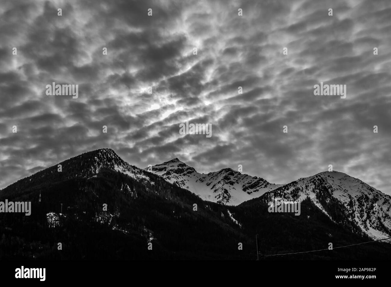 Aosta Foto Stock