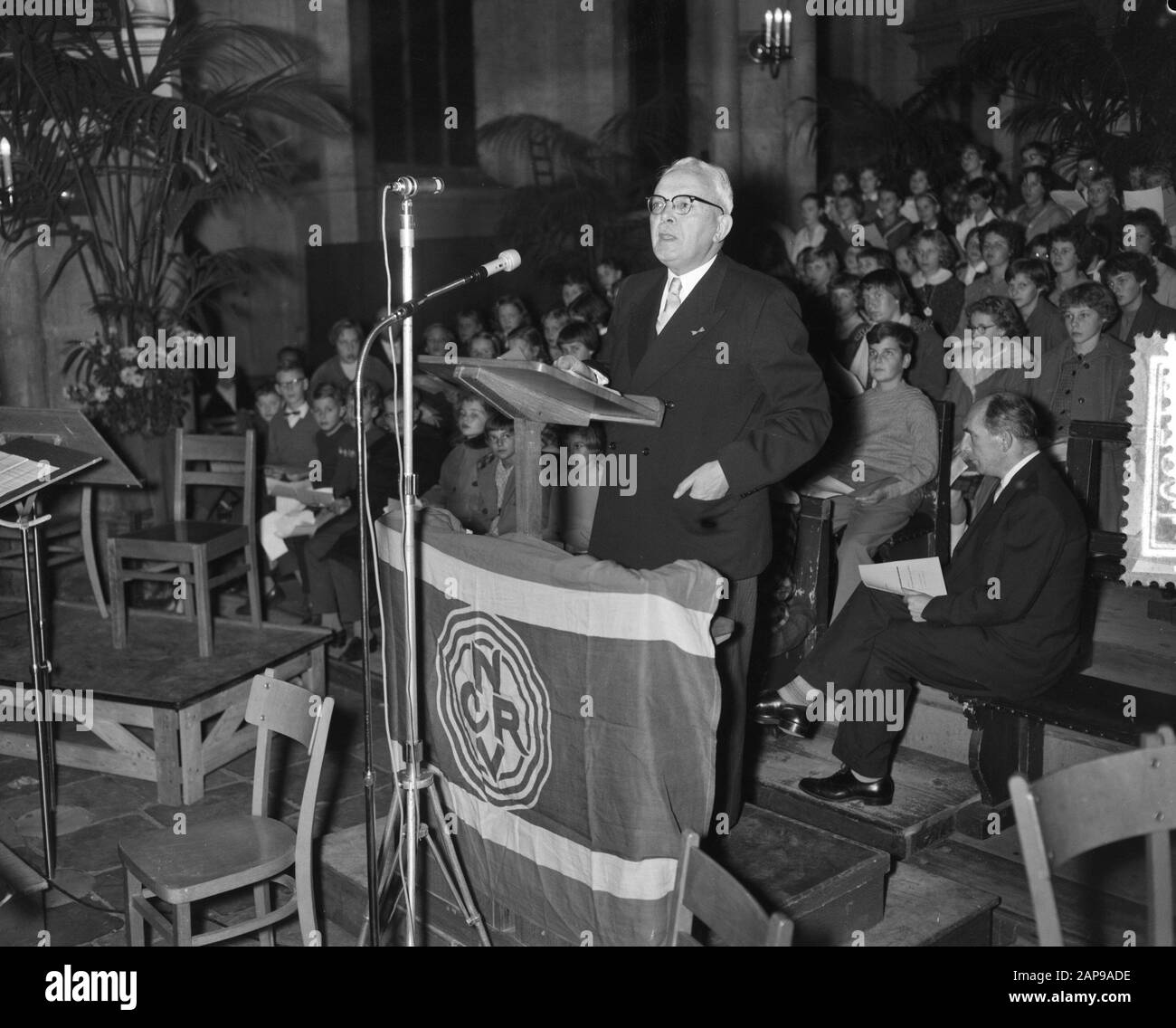 35 anni anniversario NCRV Buntkerk Utrecht Data: 16 novembre 1959 luogo: Utrecht Nome personale: Buntkerk Nome dell'istituto: NCRV Foto Stock