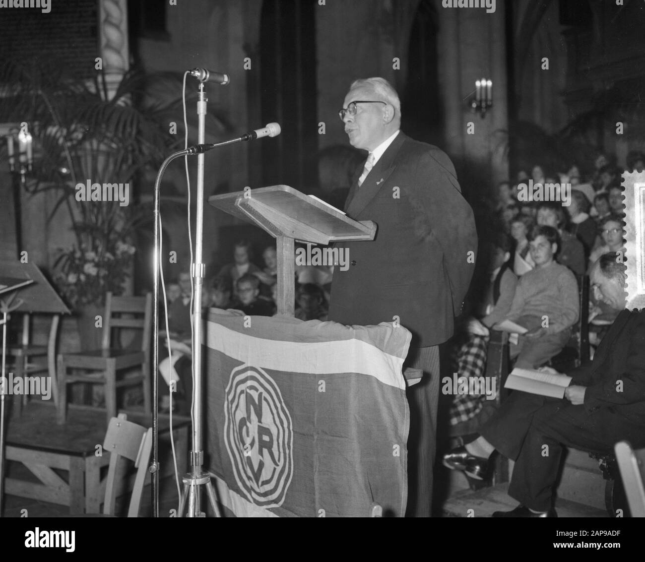 35 anni anniversario NCRV Buntkerk Utrecht Data: 16 novembre 1959 luogo: Utrecht Nome personale: Buntkerk Nome dell'istituto: NCRV Foto Stock