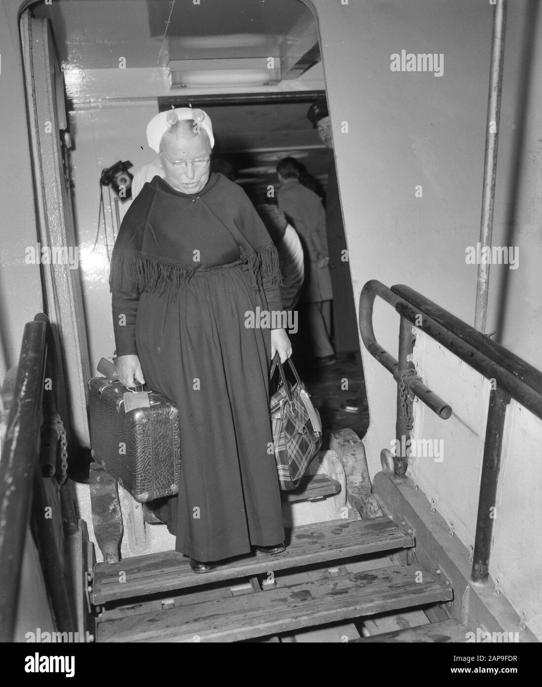 Nettenboetser 77 anni a Rotterdam Data: 9 marzo 1961 Località: Rotterdam, Zuid-Holland Foto Stock