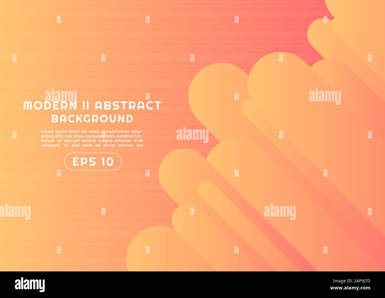 Moderno astratto sfondo forma geometrica curva forma d'onda livello arte disegno minimo. Illustrazione vettoriale Illustrazione Vettoriale