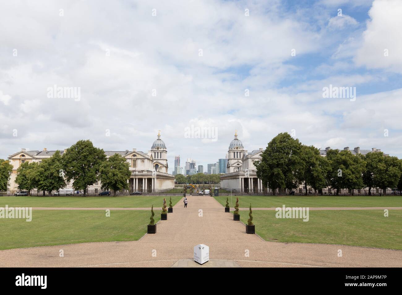 Royal Naval College di Greenwich, Londra, Inghilterra Foto Stock
