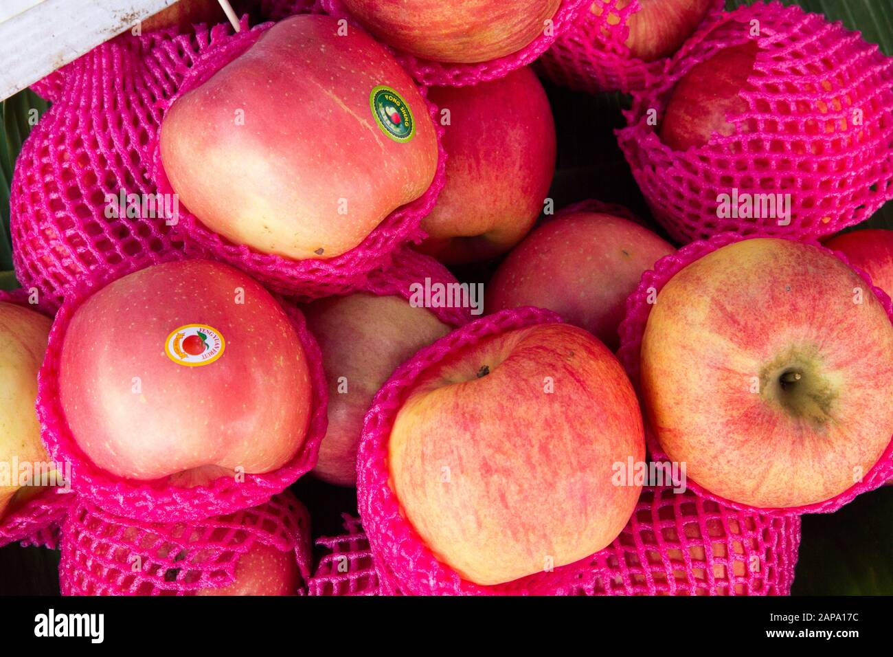 Thailandia mele frutta Asia Foto Stock