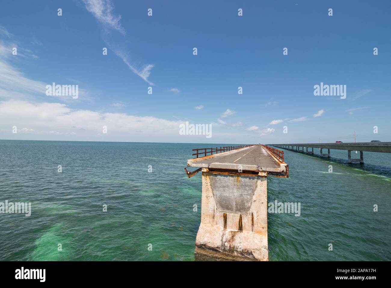 keys island florida, sette miglia ponte Foto Stock