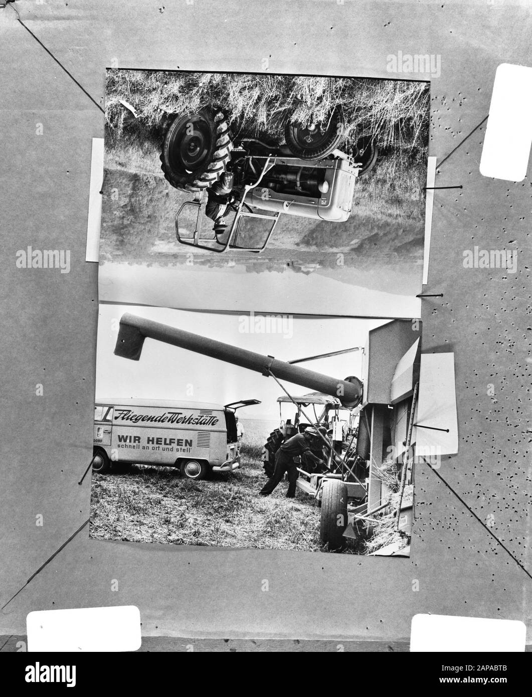 A: Protezione stradale per attrezzi agricoli, Austria B: Trattore con staffa di sicurezza n.g. barra di sicurezza Annotazione: Data di pronuncia: 7 agosto 1970 Località: Austria Parole Chiave: AGRICULTURS, trattori Foto Stock A: Protezione stradale per attrezzi agricoli, Austria B: Trattore con staffa di sicurezza n.g. barra di sicurezza Annotazione: Data di pronuncia: 7 agosto 1970 Località: Austria Parole Chiave: AGRICULTURS, trattori Foto Stock