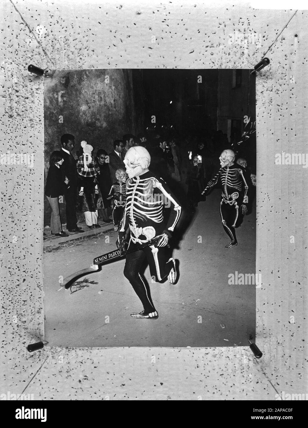 Danza Della Morte A Verges, Spagna Data: 5 Aprile 1972 Luogo: Spagna Parole Chiave: Danze Foto Stock