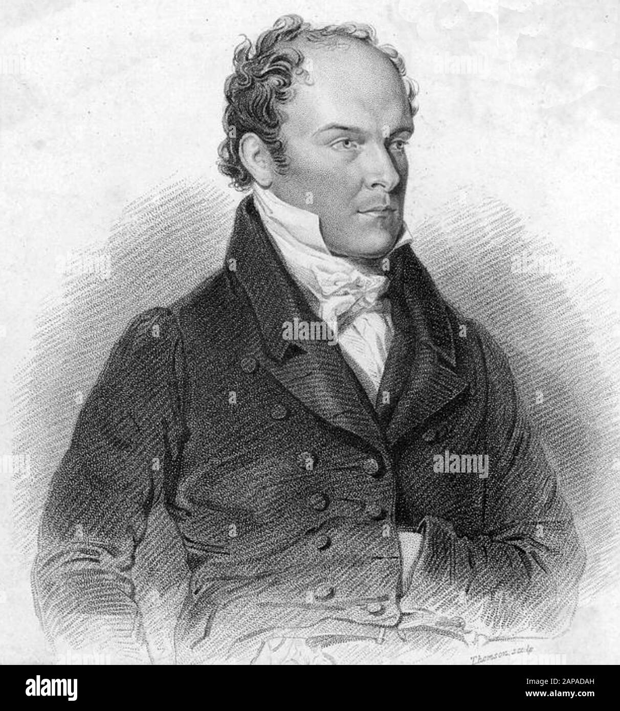 Thomas NUTTALL (1786-1859) botanico e zoologo inglese Foto Stock