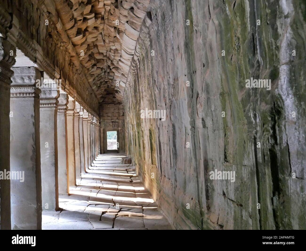 Tempio di Angkor Wat, Cambogia Foto Stock