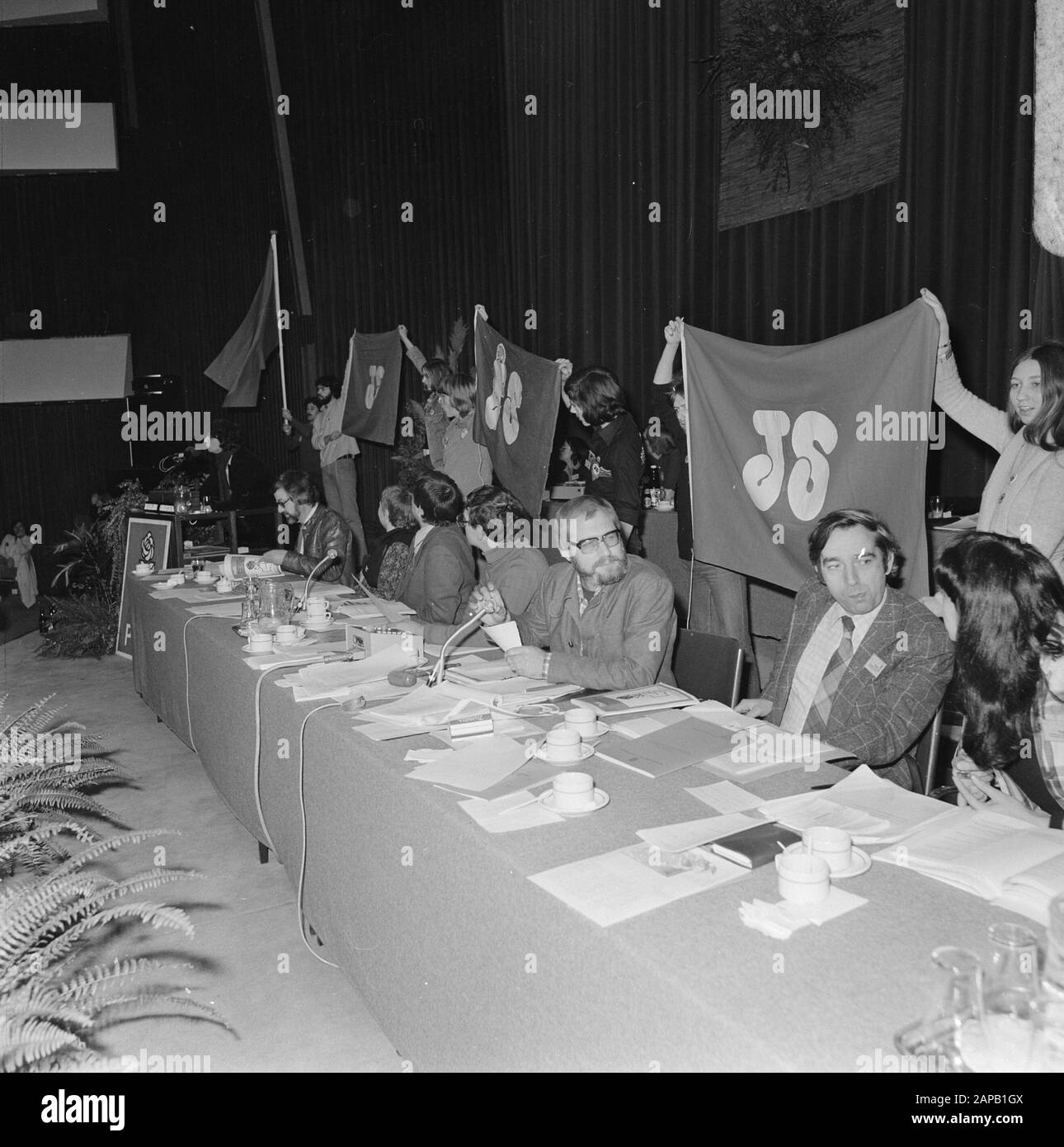 Congresso PvdA sulle elezioni del consiglio e dello Stato 1978 Data: 11 febbraio 1978 Parole Chiave: Elezioni, congressi Nome dell'istituzione: PvdA Foto Stock