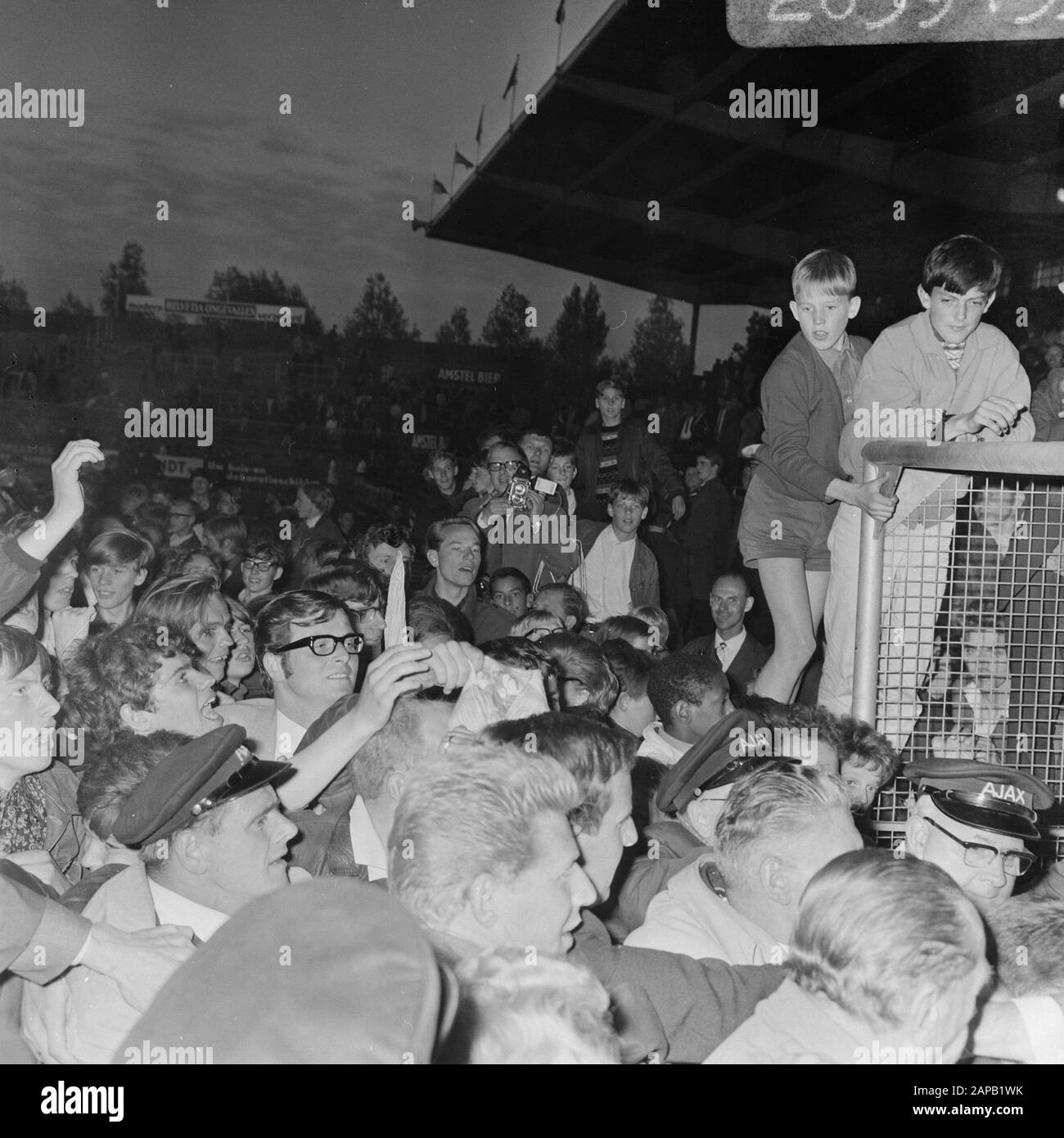 Cup finale Ajax contro NAC 2-1 Data: 7 Giugno 1967 Parole Chiave: Sport, calcio Nome dell'istituzione: AJAX, NAC Foto Stock