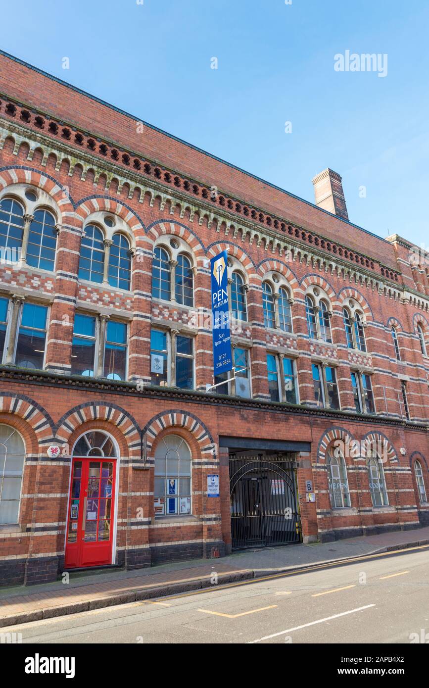 The Argent Centre nel quartiere dei gioielli di Birmingham, che ospita il museo della penna, Hockley, Birmingham, Regno Unito Foto Stock