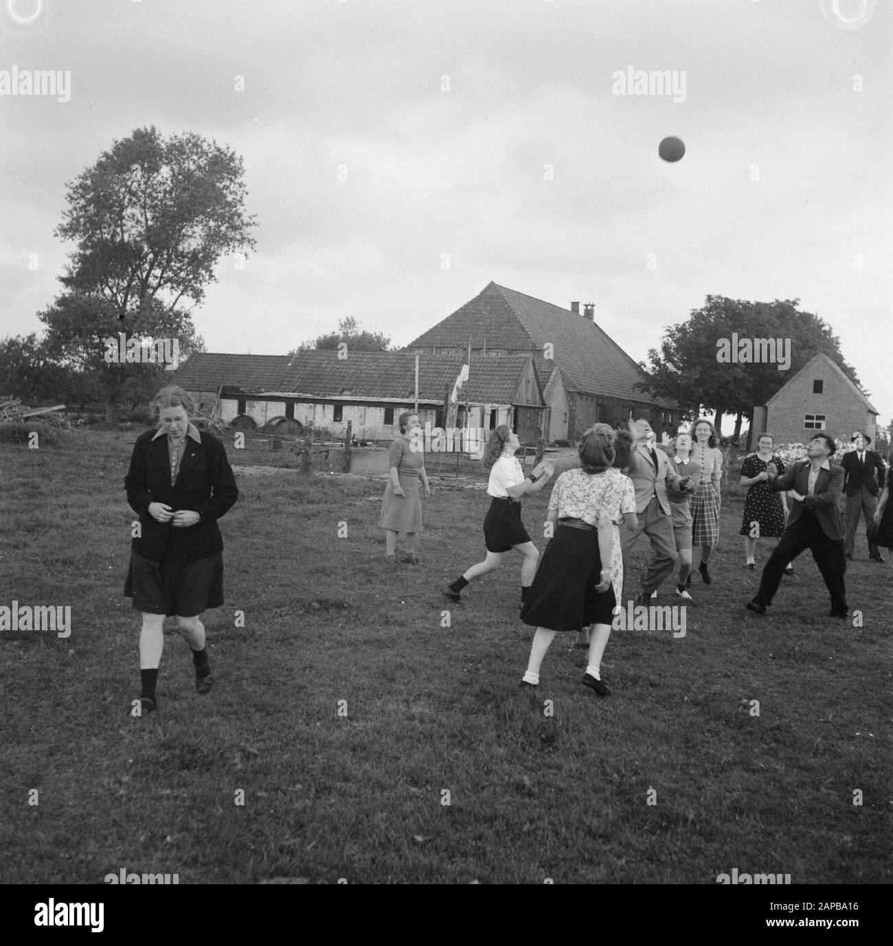 Ball Games Data: 5 Luglio 1948 Parole Chiave: Balgames Foto Stock