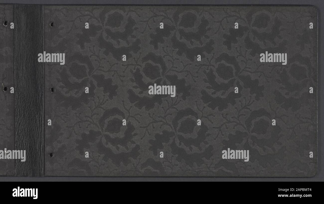 Photoalbum Fisherman: Dutch East Indies, China, Japan, Netherlands, Switzerland, 1930 Descrizione: Inner Cover Photo Album Data: 1930/01/01 Foto Stock