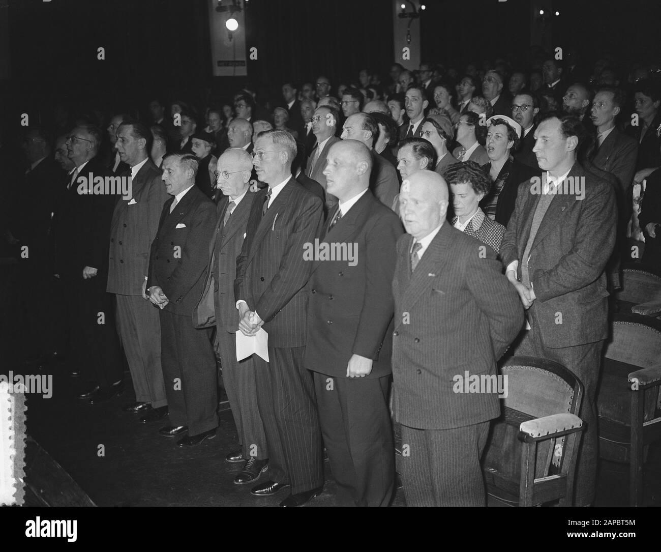 25th anniversario NJHC Data: 11 aprile 1954 Foto Stock
