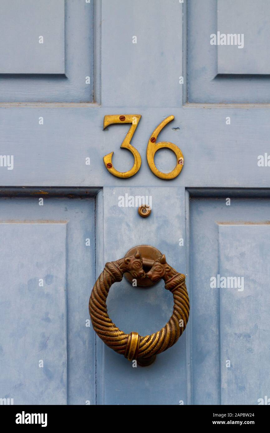 Casa numero 36 Foto Stock