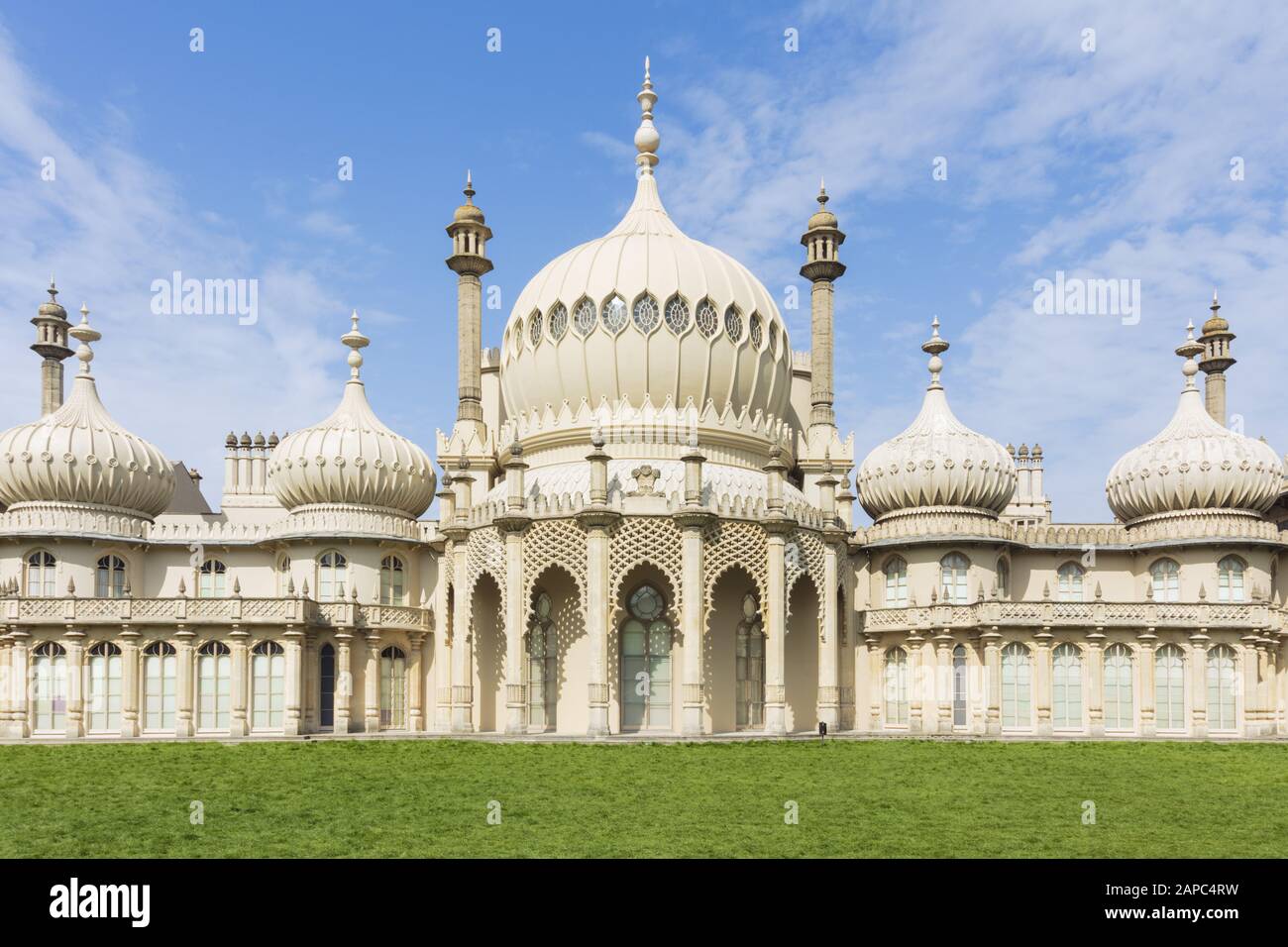 Regno Unito, Inghilterra, Brighton, Brighton Pavilion, il palazzo estivo di George IV Foto Stock