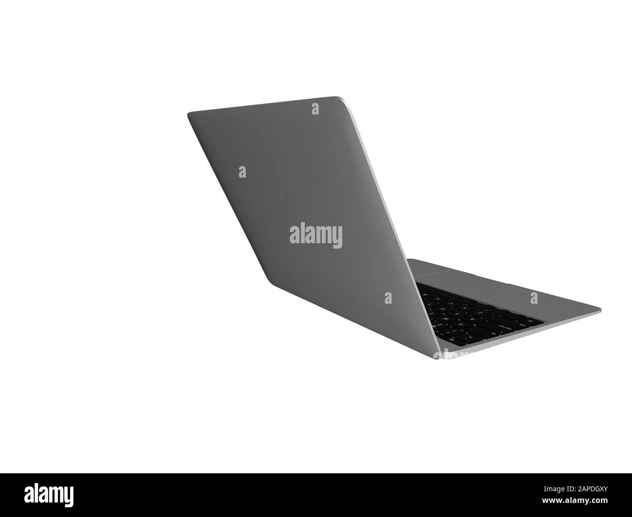 rendering 3d del computer portatile Foto Stock