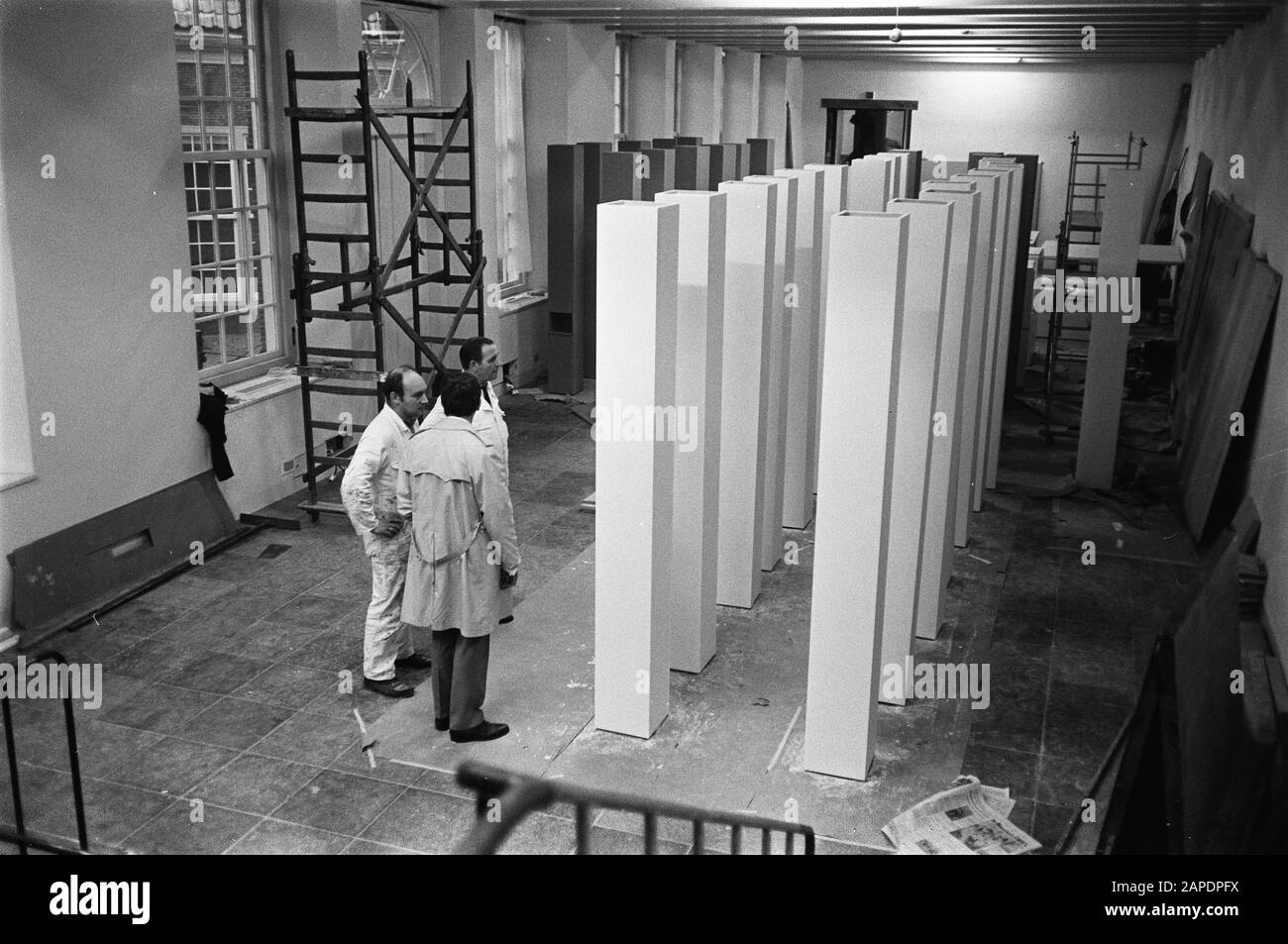 Museo storico di Amsterdam quasi pronto. Luogo: Amsterdam, Noord-Holland Parole Chiave: Musei, mostre Foto Stock