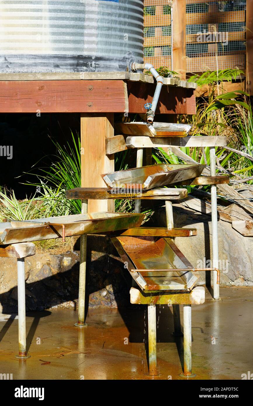 San DIEGO, CA -4 JAN 2020 - Vista del San Diego Zoo Safari Park (ex San Diego Wild Animal Park) situato nella Valle di San Pasqual a San Diego, Foto Stock