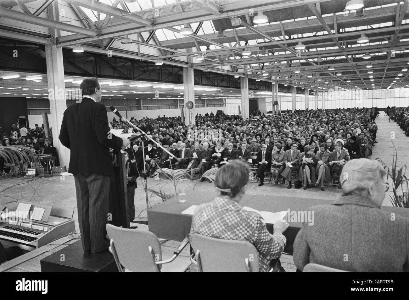 Giornata delle associazioni femminili ad Utrecht; panoramica Data: 11 Dicembre 1976 Località: Utrecht Parole Chiave: Panoramiche Foto Stock