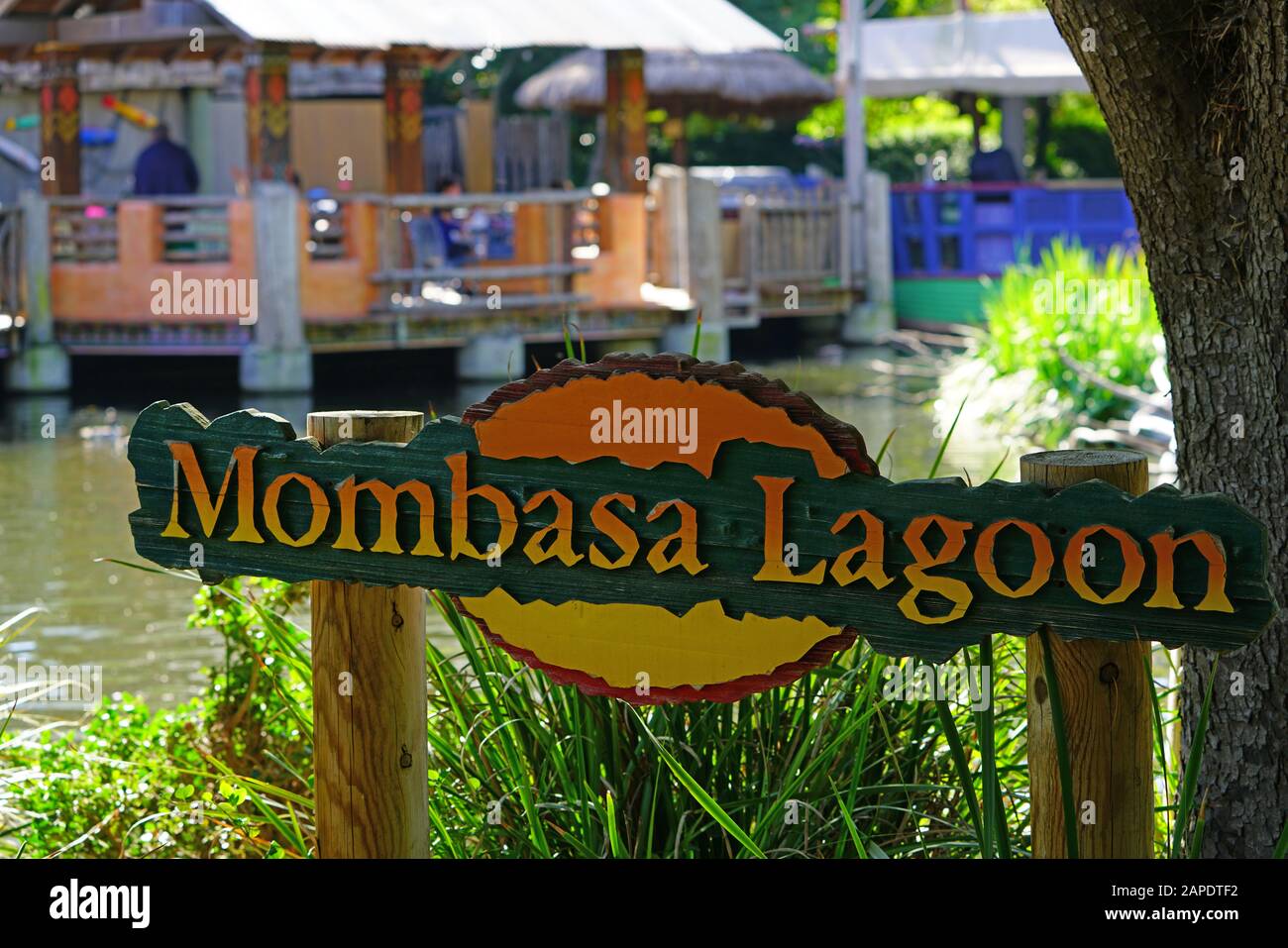 San DIEGO, CA -4 JAN 2020 - Vista del San Diego Zoo Safari Park (ex San Diego Wild Animal Park) situato nella Valle di San Pasqual a San Diego, Foto Stock