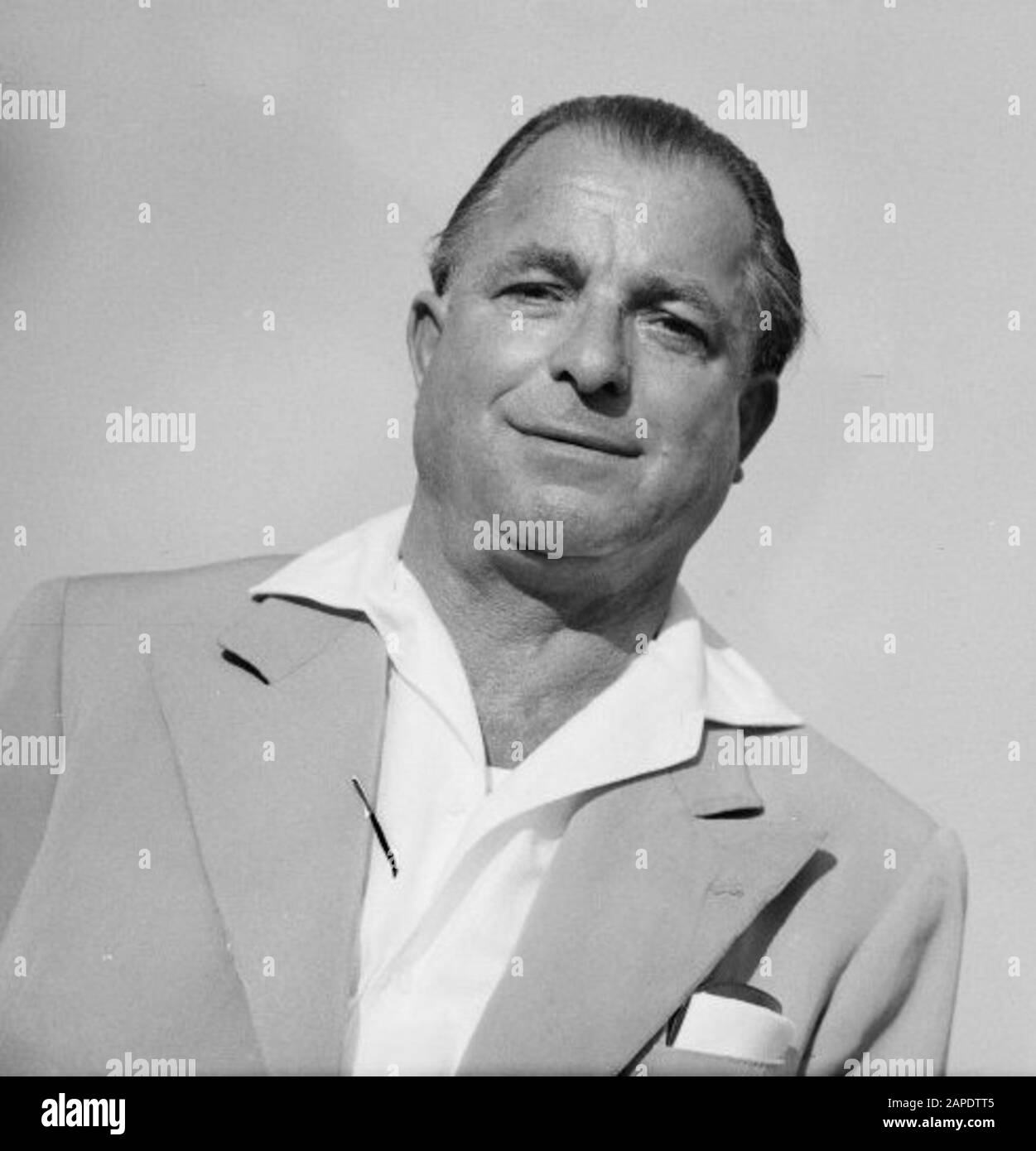 Anton Karas è stato un regista viennese di siter conosciuto per la melodia del film The Third Man. Deutsch: Anton Karas.; Foto Stock